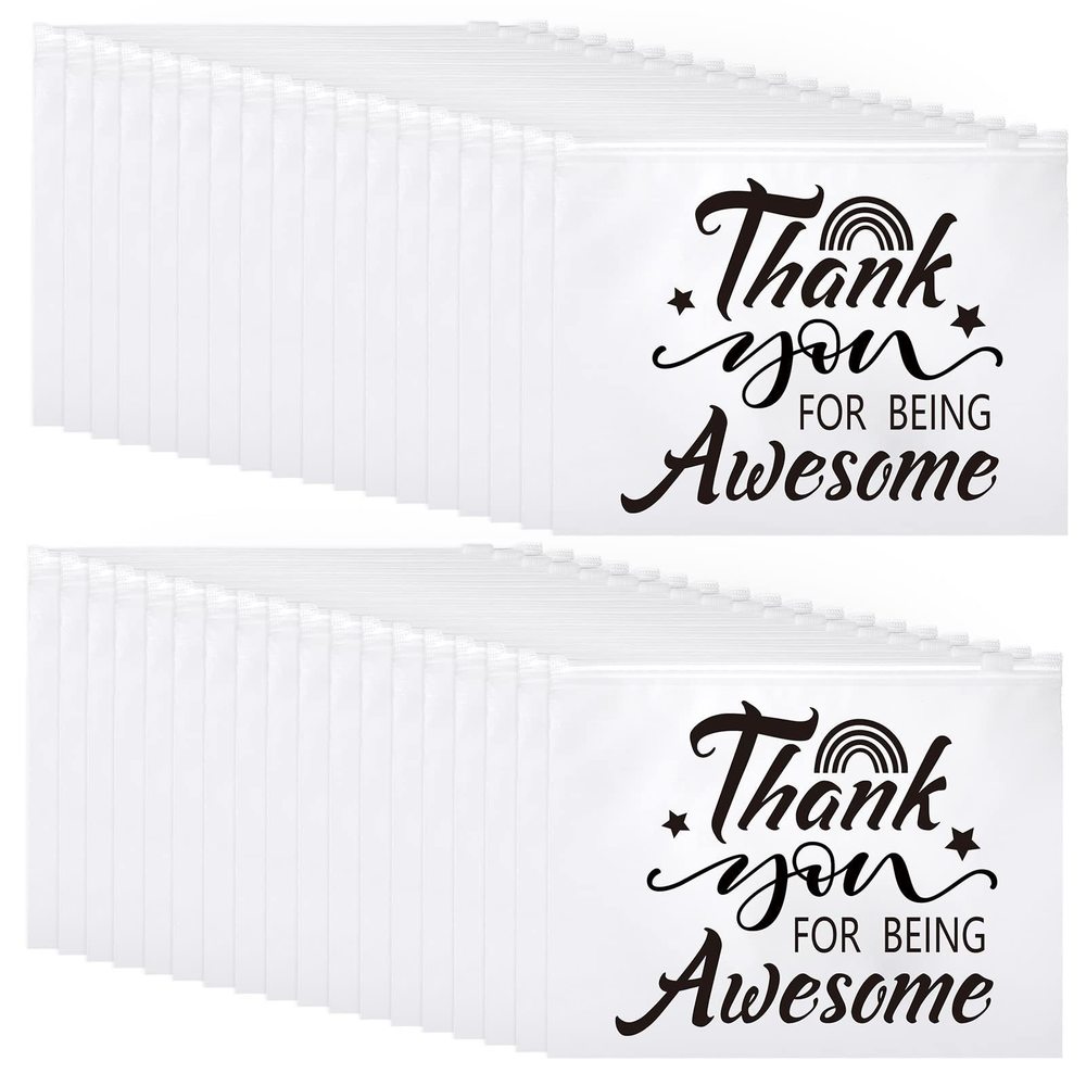 50 Pcs Inspirational Gifts Bulk For Women Cosmetic Bag Eva You Are Braver💘